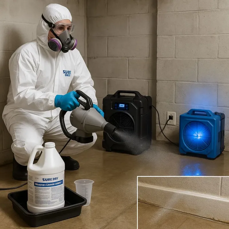 Sanitization and Odor Removal process in Green Hill, TN