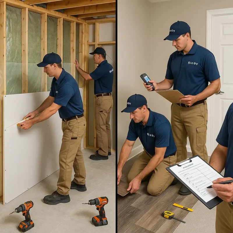 Repairs and Reconstruction process in Green Hill, TN